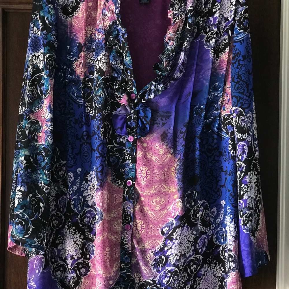 SAINT TROPEZ WEST WOMAN 1XL COLORFUL TUNIC